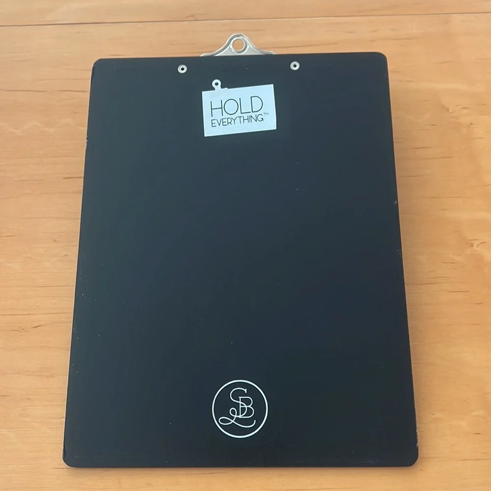 Hold Everything Hanging Clipboard System - “Where I’ll be, after 3” - Set of 3